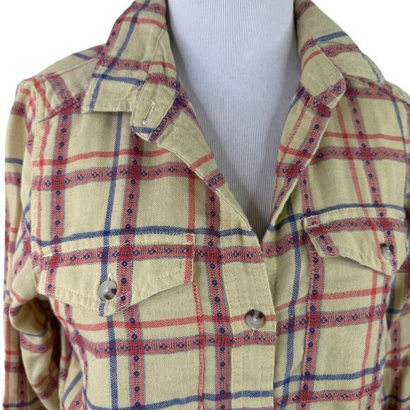 Toad&Co ReForm Platitude Plaid Flannel Women's Shirt - Picture 2 of 9